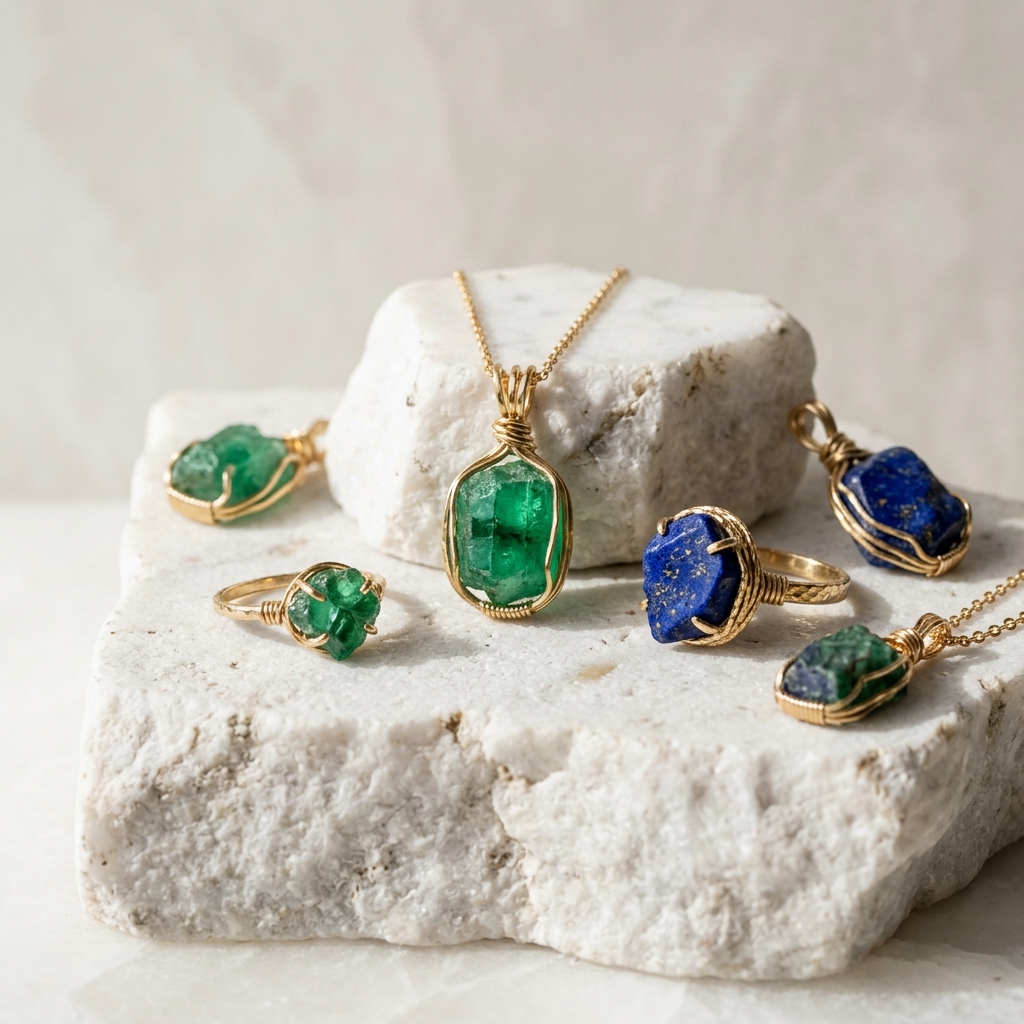 AURA STONE Raw Gemstone Jewels
